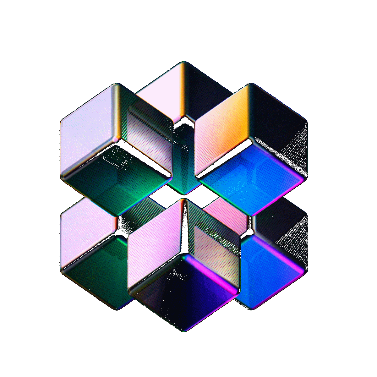 animated gif cube